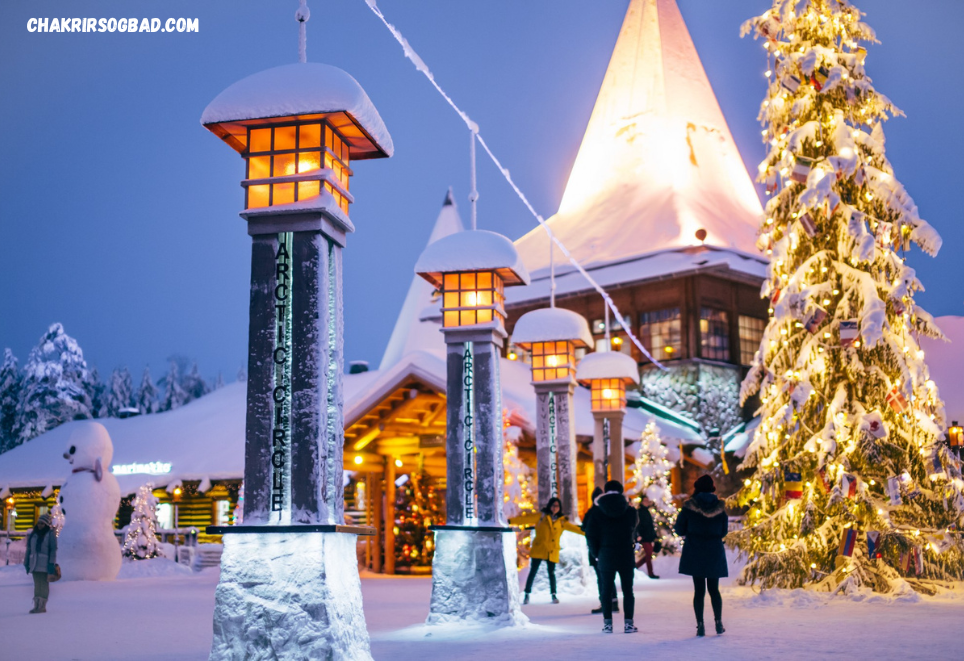 Rumah Santa Claus : Destinasi Laplandia Finlandia yang Indah